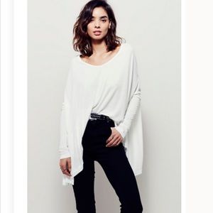 Free People We The Free Hannah Tee Sz S/P